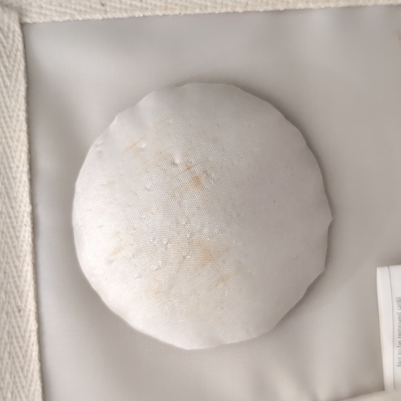 VGT,Dritz Woven/Wicker Small Sewing Basket with Striped Fabric. - Picture 8 of 13